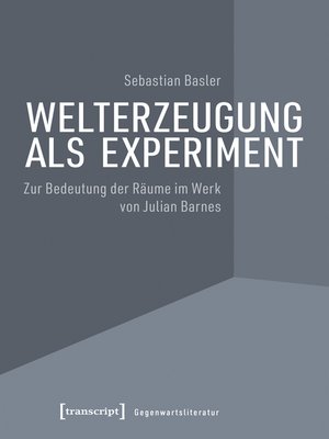 cover image of Welterzeugung als Experiment